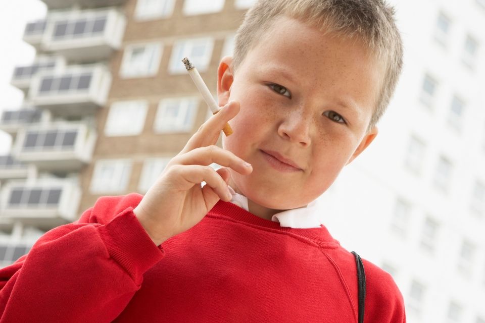 gyermekek a dohányzás ellen
