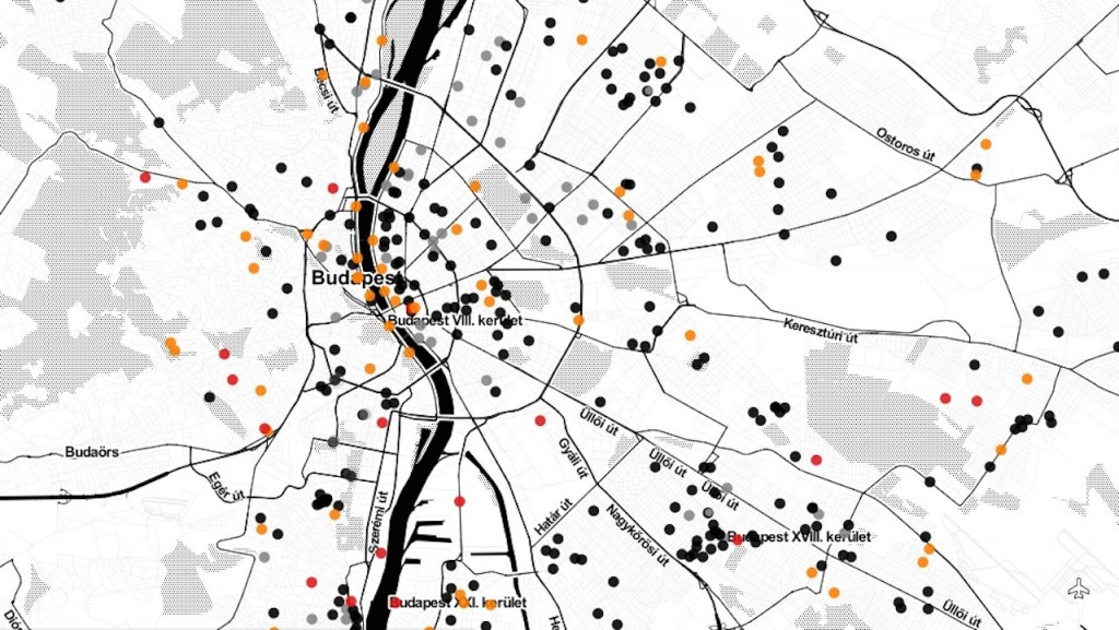 térkép 24 budapest Térkép: Ezeket az utcákat és tereket nevezték át Budapesten a  térkép 24 budapest