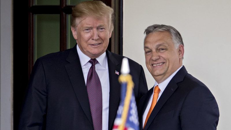 Áldás Trumpra vagy Orbánra?