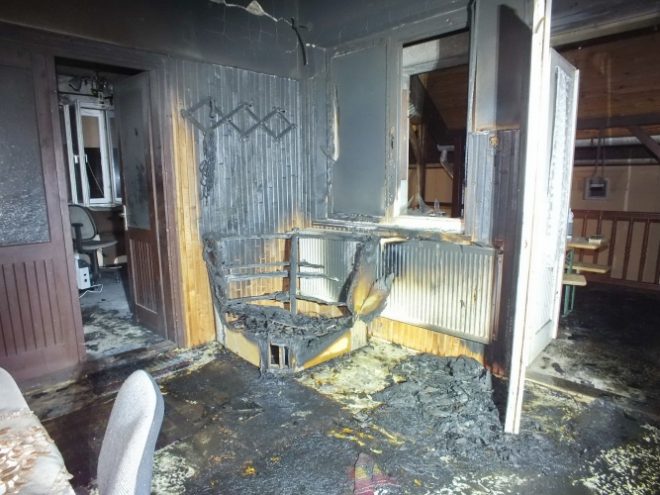 Felgyújtotta a nagyszülei házát egy perkupai férfi, mert el akarták adni