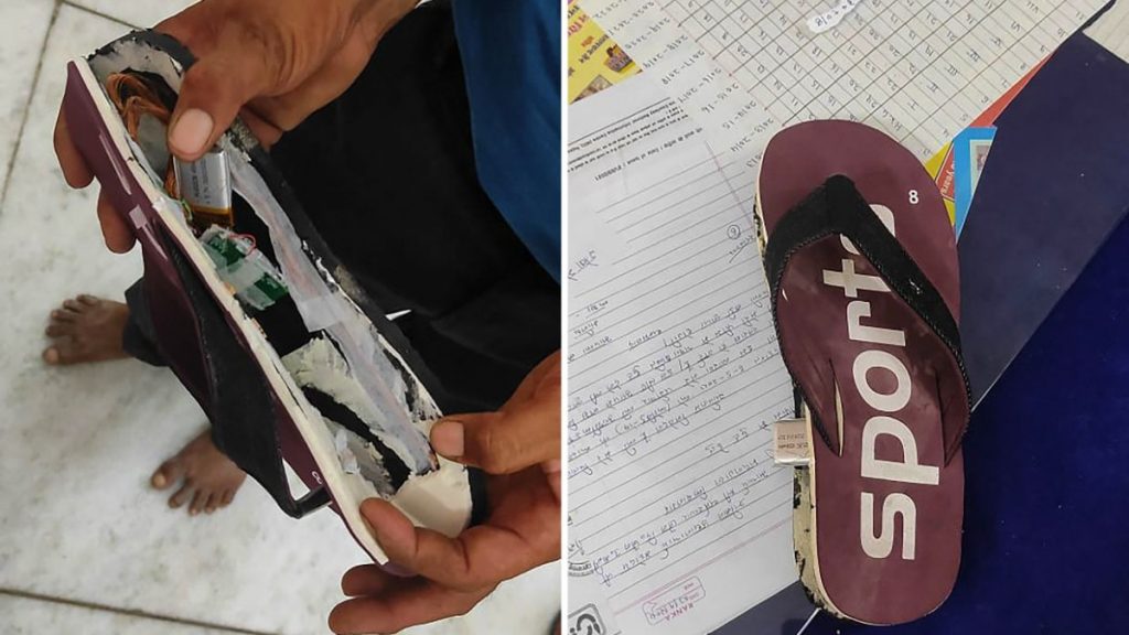 Papucsba rejtett Bluetooth-készülékkel csaltak a vizsgájukon a tanárjelöltek Indiában