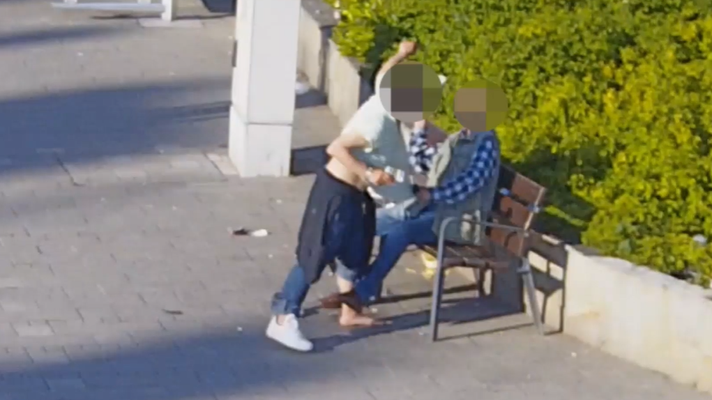 Videón a Bosnyákon egymásnak eső ittas nő és férfi